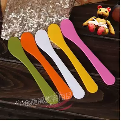 Cosmetic Plastic small spoon cream mask stick scoop DIY beauty gadget thick diy