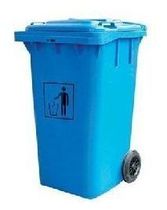 100L plastic trash can community property special trash can peel box new material thickened 5 3 kg
