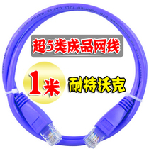 Netwock Super Class 5 network cable non-shielded class 1 m machine room jumper non-shielded line 1 m