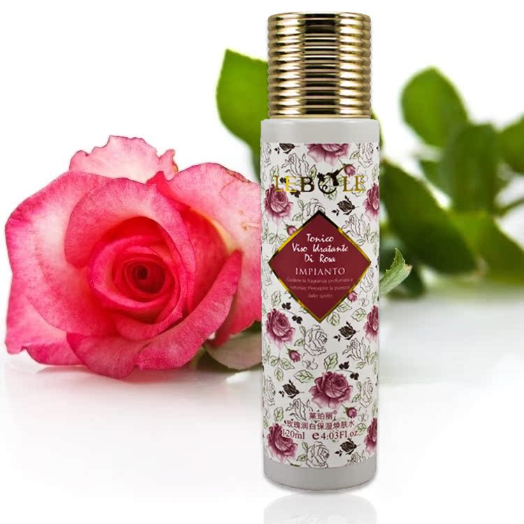 Lebole 莱珀丽 玫瑰润白化妆水 爽肤水 120ml 保湿美白 补水正品