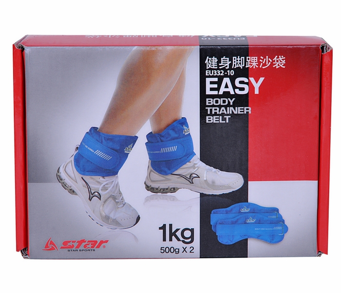 Sandbag leggings Shida fitness sandbag EU332 two packs one kilogram weight 1KG primary and secondary school students training