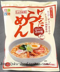 Japanese Low Protein Soy Sauce Taste Bubble Noodles