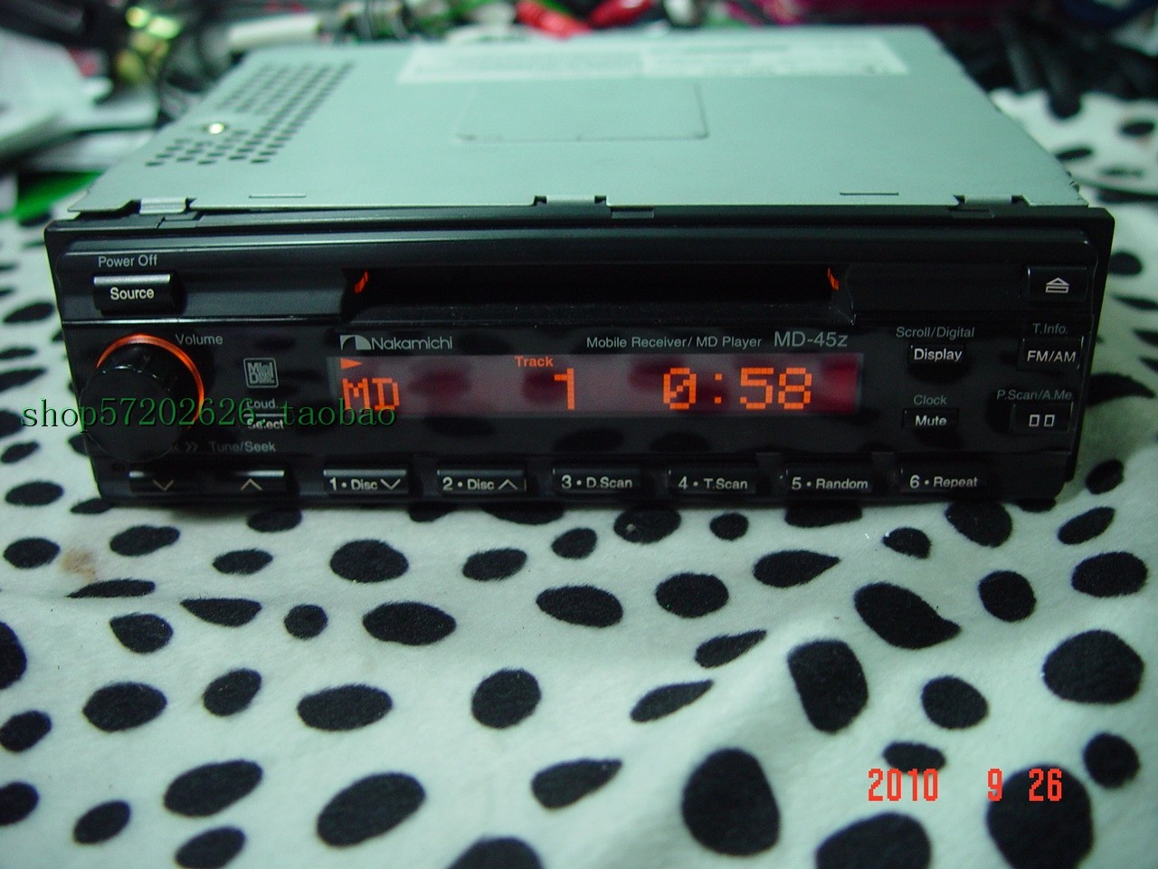 Nakamichi ナカミチ　MD-45z ナカミチNakamichi MD-45zリモコン