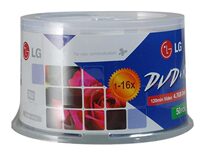 LG 16x 4 7G DVD R Cross edition 50-piece barrel LG burning disk original