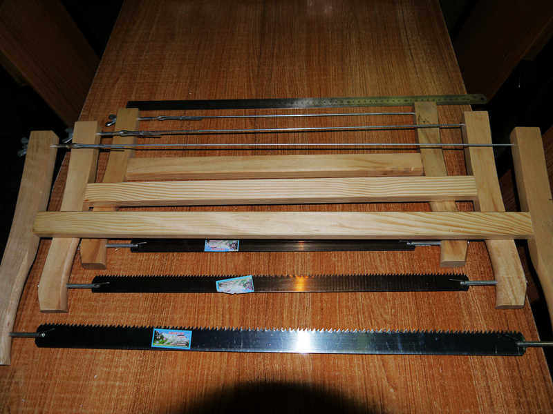 Saw blade length of a woodworking saw 400MM 500MM 600MM woodworking frame saw finger