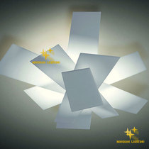 Ming Han lamp Foscarini Big Bang restaurant Big Bang stacked ceiling lamp 29921977