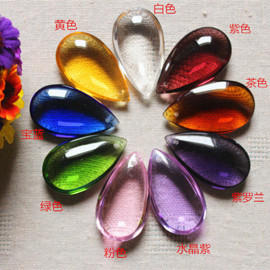 Special Ancient Air Cos Crystal Ball Hot Selling Drop Glass Necklace Pearl Pearl Hair Hair Accessories28mm