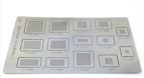 Applicable to 0 4 kinds of multi-purpose nets, new mobile phone universal tin planting steel mesh BGA solder paste tin planting mesh
