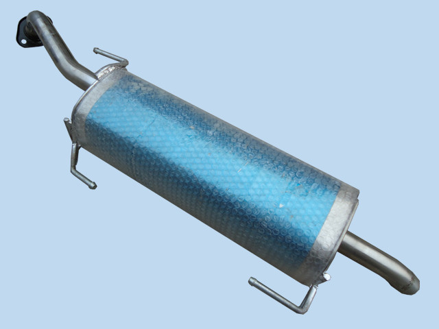 Thickened Nissan Nissan Tiida rear section stainless steel muffler) Tiida muffler) Tiida exhaust pipe