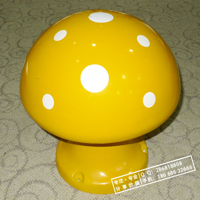 Red Yellow Green Waterproof Coaxial Horn Quality Emulation Cartoon Mushroom Garden Speaker