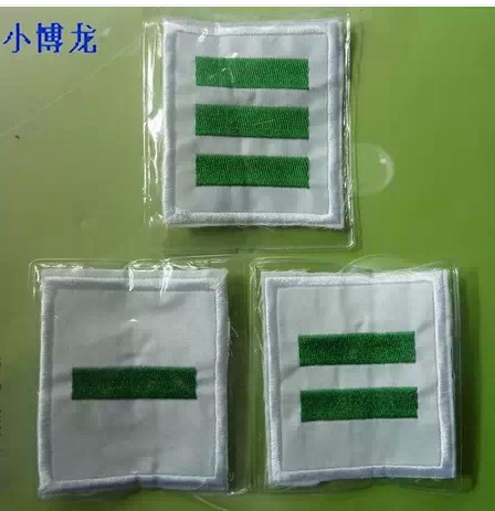 Less pioneer fabric cadre mark Squadron captain single - bar arm squadron captain arm chapter Broadcast captain