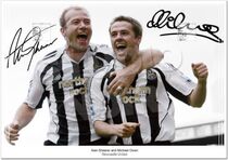 #Alan Shearer Owen Signature Photo Alan Shearer Owen