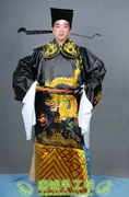 Bắc Kinh Opera Opera Trang phục Lao Thắng Robes Trang phục nam Bao Qingtian Trang phục Túi giá rẻ Áo choàng - Trang phục dân tộc