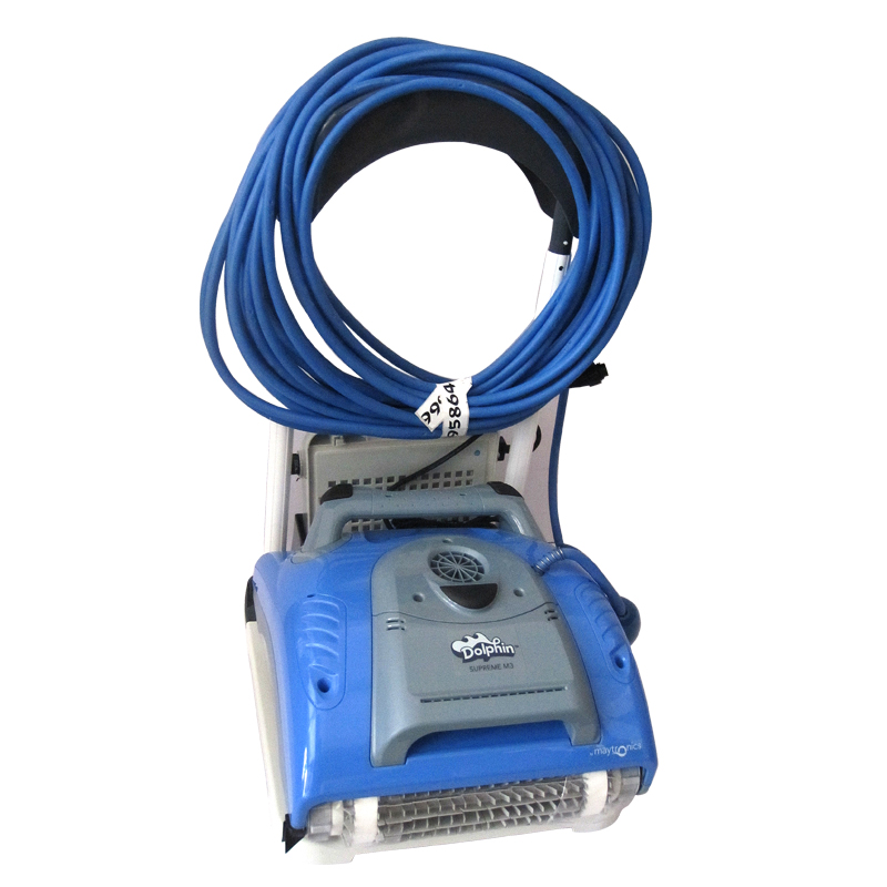 Dolphin M200 fully automatic suction machine underwater suction dust machine Man swimming pool equipment cleaner Water Turtle Zheng