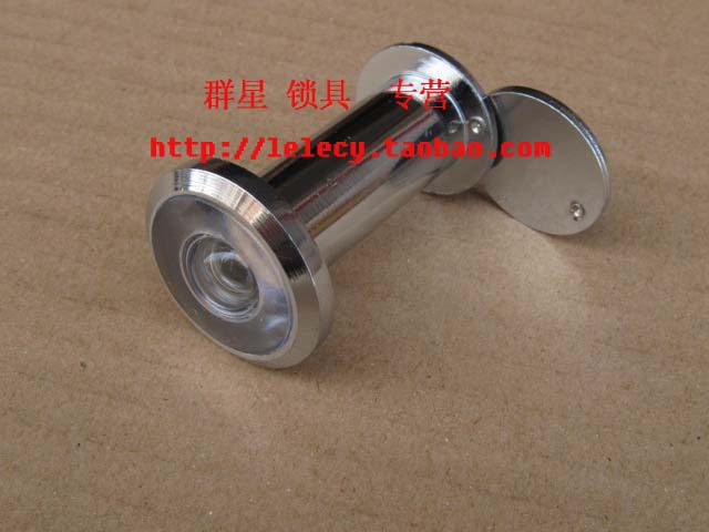 Zinc alloy cat eye solid wooden door anti - theft door indoor door diameter 16 with rear - covered cat glasses