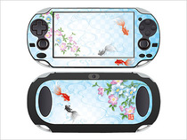 And color beauty Wasabi PSVita sticker film color stickers WSB0472 iron wire flowers and goldfish