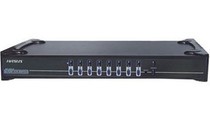 HASUS automatic 8-port KVM switch) eight-port KVM computer switch 1U rack-mounted MPC8201