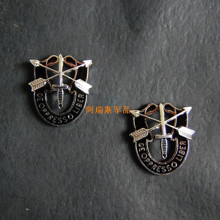 American Identification Chapter US ARMY Special Badge Green Balley Uniform Badge