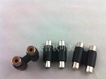 Double lotus female to double lotus mother AV butt connector Double lotus seat straight-through plug extension connector 1 yuan 1 piece