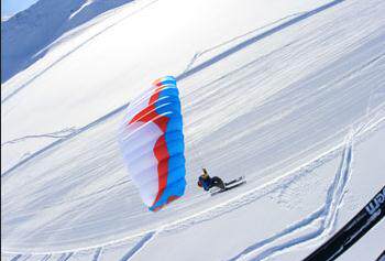 KBC Kitesurfing@Ozone Bullet 10m Snowboard Kite with Atak Seat Belt