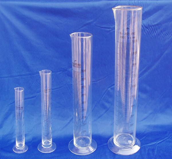 玻璃量器 玻璃量筒20ML 精确量液体工具
