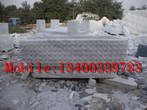 Imitation ancient stone carving fish tank green stone fish tank Han white jade flower pot stone fish farming cylinder stone carving pendulum piece 076