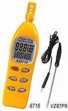 Taiwan Hengxin Warm Wet Bulb Junction Dew Meter AZ8716 Thermometer Hygrometer Dew Point Wet Bulb Temperature Gauge