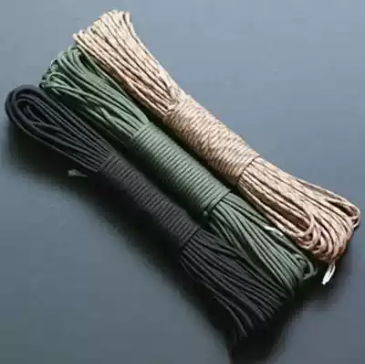 Outdoor camping high quality military regulation 7-core umbrella rope Tent rope escape rope tied rope 31 meters