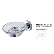 (MUNZER) stainless steel bright light soap rack suit perfumed soap holder soap case delivery of saucer HI-2459