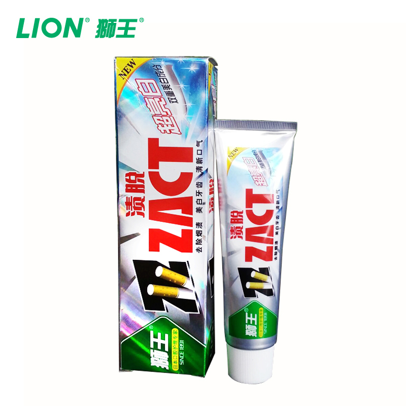 【天猫超市】狮王 渍脱超亮白牙膏90g 去除烟渍牙渍美白牙齿