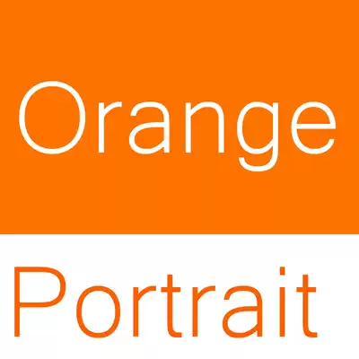 Orange people like special sweep (black and white color minus 135120) Orange portrait