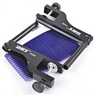 Double Happiness table tennis net column P103 spiral table tennis net frame (including net) competition training