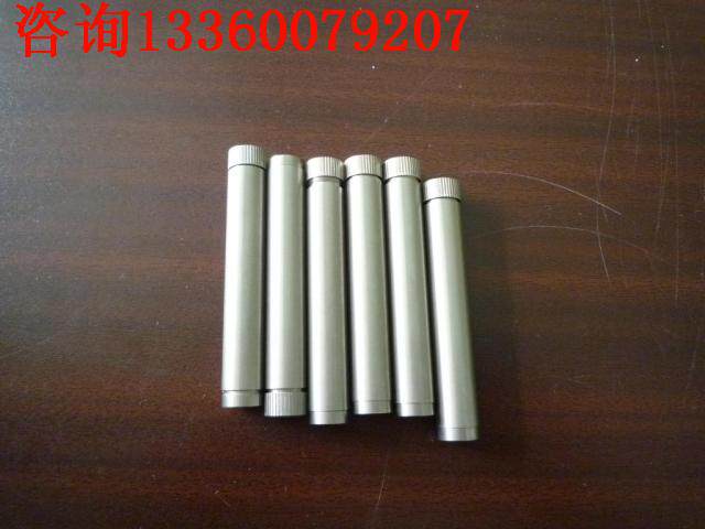 Crystal stick cover for diameter 8mm laser rods outer diameter 11mm length 65mm stainless steel material