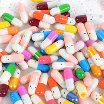 Taiwanese creative gift gift imitation pill lucky capsule with roll paper 10 price