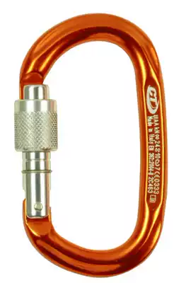 CT Climbing Technology Pilar SG Climbing Mountaineering Aluminum Alloy O-Wire Button Main Lock