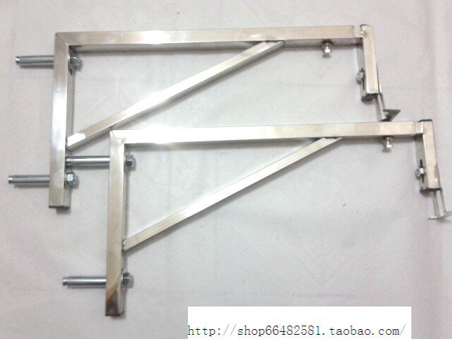 Stainless steel wall washbasin washbasin basin Ceramic basin Bathroom bracket bracket Tripod support wall