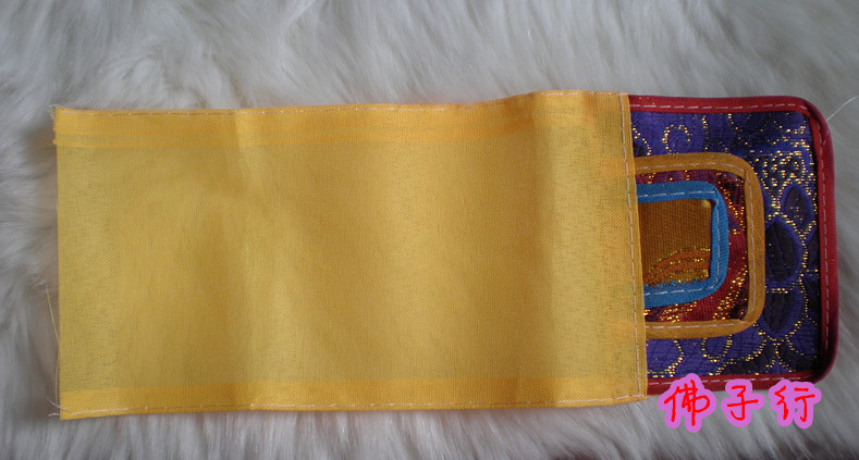 Sutra Label Budonda Tibetan Buddhist Sutra Special Bag Sutra Cloth Bag Sutra Head Sutra Book Essential 1.2 Yuan Zhang