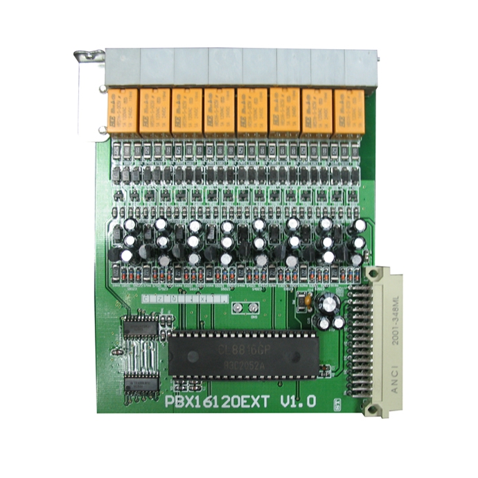 Changdexun telephone switch 8-port extension board adapted to TP848TP880 TP16120 model D152