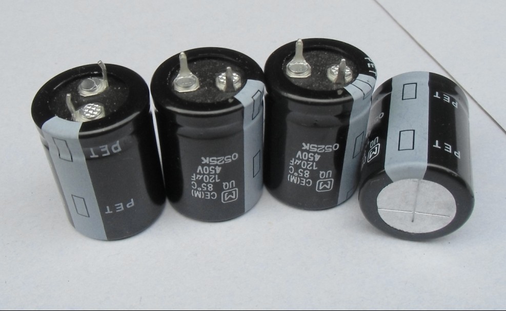 Panasonic (M) 120UF generation 100uf 450V electrolytic capacitor