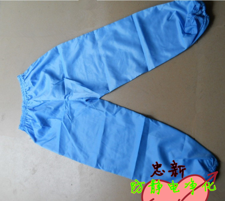 Anti-static working clothes pants anti-dust pants dust-free protective clothing two-piece style pants static working pants