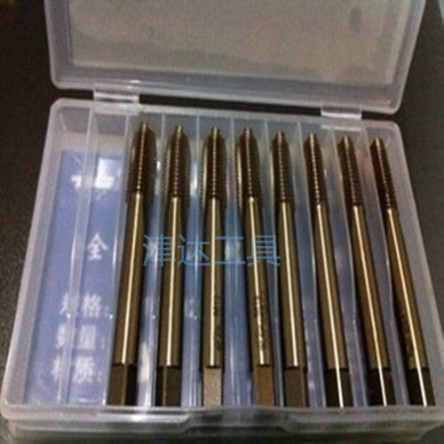 Cobalt-containing straight groove machine with screw tap with cobalt screw tapping stainless steel special screw tapping M3 4 5 6 8 10 12 30