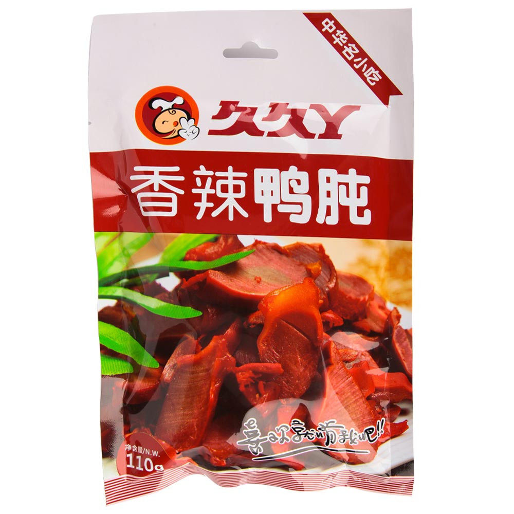 久久丫 香辣鸭肫 110g
