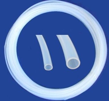 乳白聚四氟乙烯管6mm PTFE外径6mm内径4mm1/4英寸色谱气路管8mm管