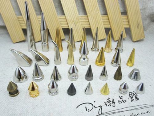 Металлическая пуля с аксессуарами, в стиле панк, DIY