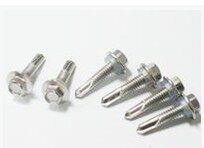 Stainless steel outer hexagon self-tapping self-drilling self-tapping screw (material 410) M5 5X19