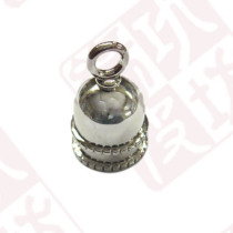 Pendant bell c819 silver color diameter 12MM mm.
