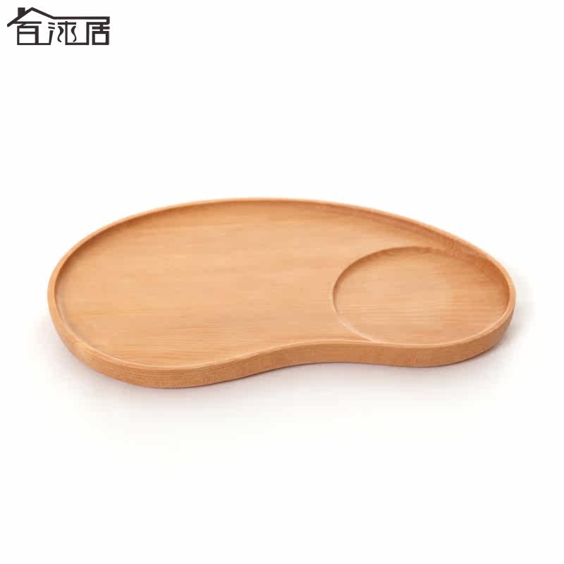 百沐居水果零食蛋糕创意盘子 咖啡茶杯面包托盘 酒店毛巾肥皂托盘