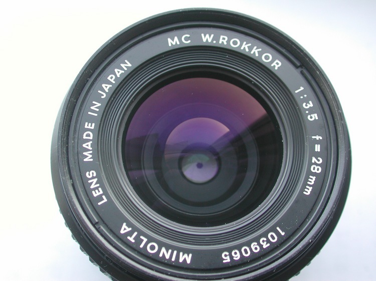 Good product MD mouth Minolta MC W Rokkor 28 3 5 lens original lens barrel