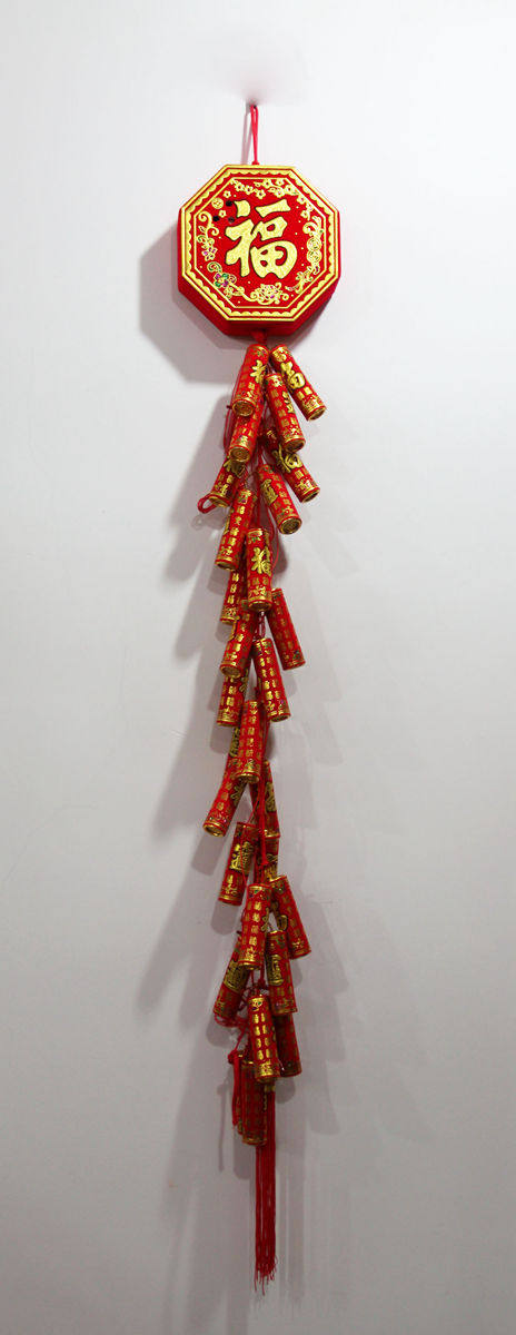 Haixin Buddha's festive supplies emulation electronic firecrackers to move into the house Spring Festival with two loud flashes