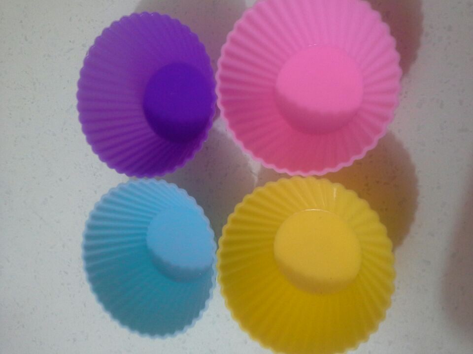 Oven With 8cm Rose Flower Silicone Mold Cake Mold Cake Cup Maven Cup Mold Single